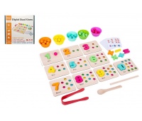 ZABAWKA DREWNIANA DO NAUKI LICZENIA 2095, Drewniane, Zabawki