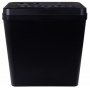 Shredder OFFICE PRODUCTS, strip-cut, up to 10 sheets A4, 14l bin, black, Shredders, Office appliances and machines
