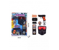 ZESTAW POLICJANTA FORCE Z MASKĄ 0433