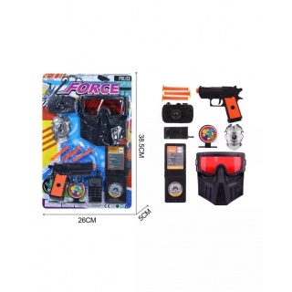 ZESTAW POLICJANTA FORCE Z MASKĄ 0433, Dla chłopca, Zabawki