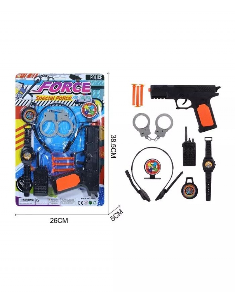 ZESTAW POLICJANTA FORCE ZE SŁUCHAW 0495, Dla chłopca, Zabawki