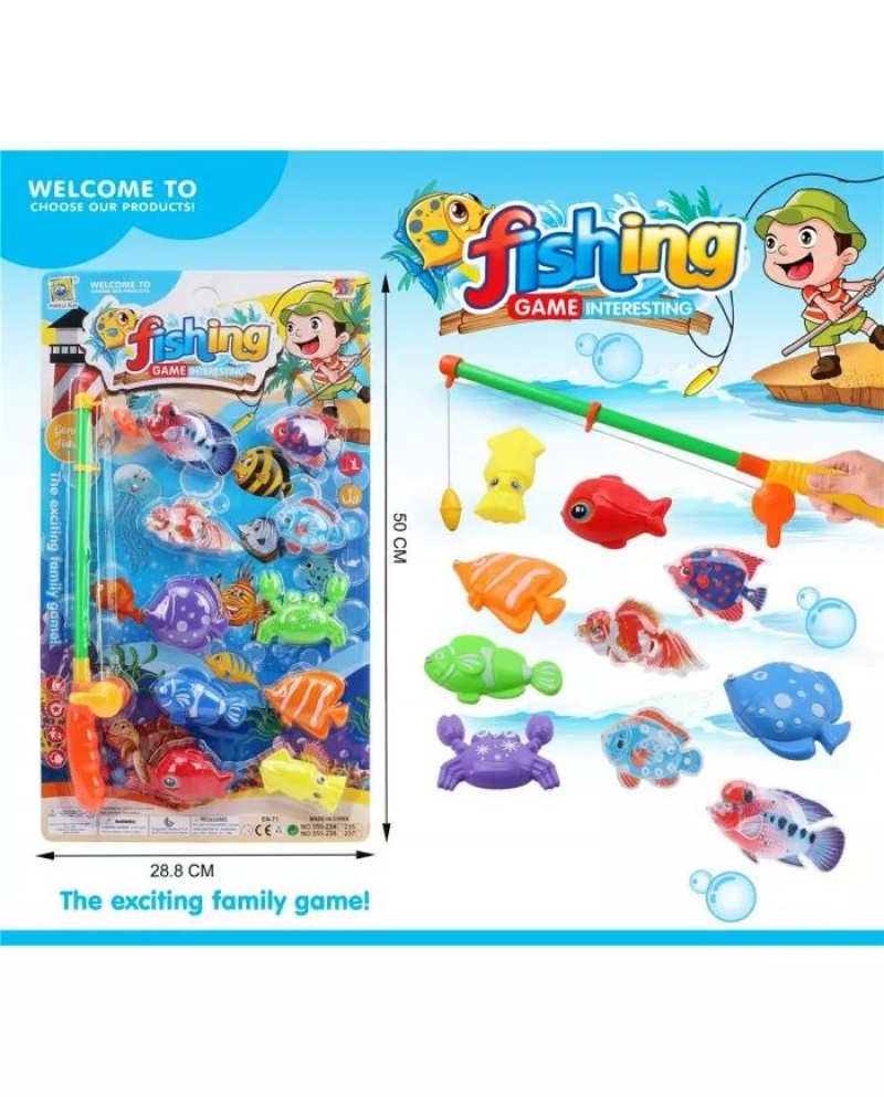 RYBKI MAGNETYCZNE FISHING 0563, Zabawki