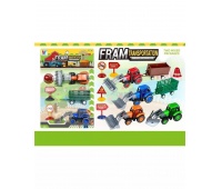 ZESTAW FARMA 2 MASZYNY FARMA 6022, Zwierzęta, Zabawki