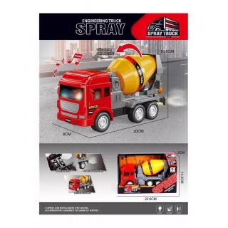 AUTO BETONIARKA SPREY BATERIA OTW.PUDEŁKO 6114, Pojazdy, Zabawki