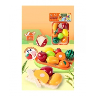 OWOCE DO KROJENIA NA TACY WOREK 6299, Zabawki