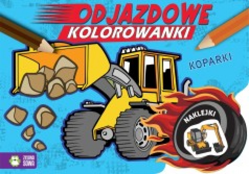 ODJAZDOWE KOLOROWANKI KOPARKI NW, Edukacyjne, Książeczki