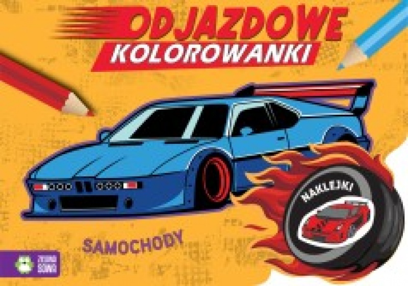 ODJAZDOWE KOLOROWANKI SAMOCHODY NW, Edukacyjne, Książeczki