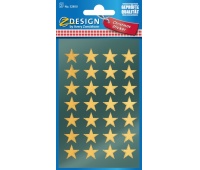 NAKLEJKI CHRISTMAS ZŁOTE GWIAZDY, Naklejki, Art. kreatywne