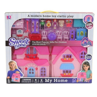 DOMEK DLA LALEK; 10/20, Akcesoria dla lalek, Zabawki