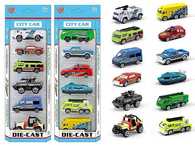ZESTAW AUT 2317, Pojazdy, Zabawki