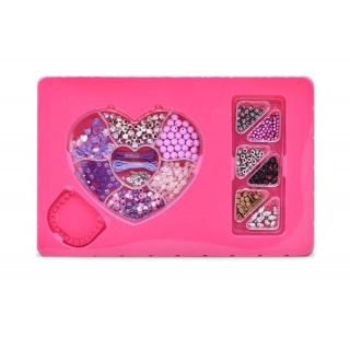 ZESTAW KORALIK&Oacute;W - SERCE 9564, Kreatywne, Zabawki