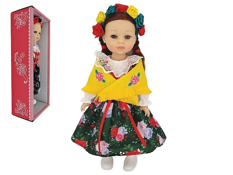 LALKA W STROJU LUDOWYM-G&Oacute;RALKA 7823, Lalki, Zabawki