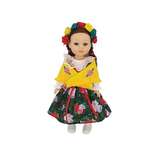 LALKA W STROJU LUDOWYM-G&Oacute;RALKA 7823, Lalki, Zabawki