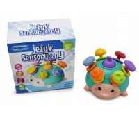 ZABAWKA SENSORYCZNA E-EDU JEŻYK NIEBIESKI 5757, Dla najmłodszych, Zabawki