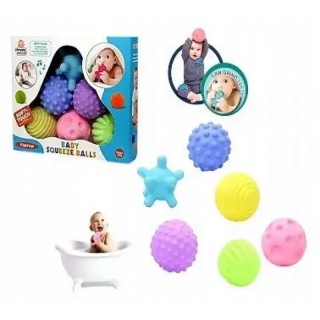 PIŁECZKI SENSORYCZNE 1382, Dla najmłodszych, Zabawki