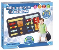 WALIZKA SENSORYCZNA DLA MALUCH&Oacute;W E-EDU 8509, Dla najmłodszych, Zabawki