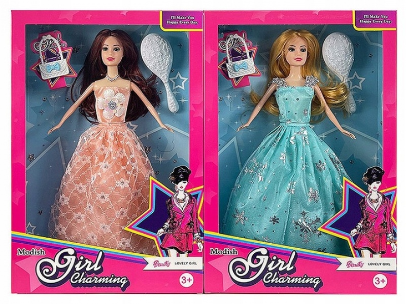 LALKA SUKNIA BALOWA 8336, Lalki, Zabawki