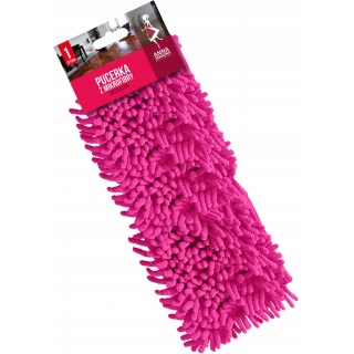 AZ MOP PŁASKI MIKROFIBRA DELIKATNA WKŁAD, Akcesoria do sprzątania, Art. higieniczne i dozowniki