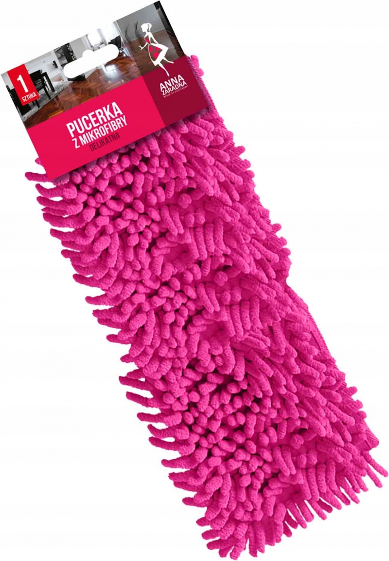 AZ MOP PŁASKI MIKROFIBRA DELIKATNA WKŁAD, Akcesoria do sprzątania, Art. higieniczne i dozowniki