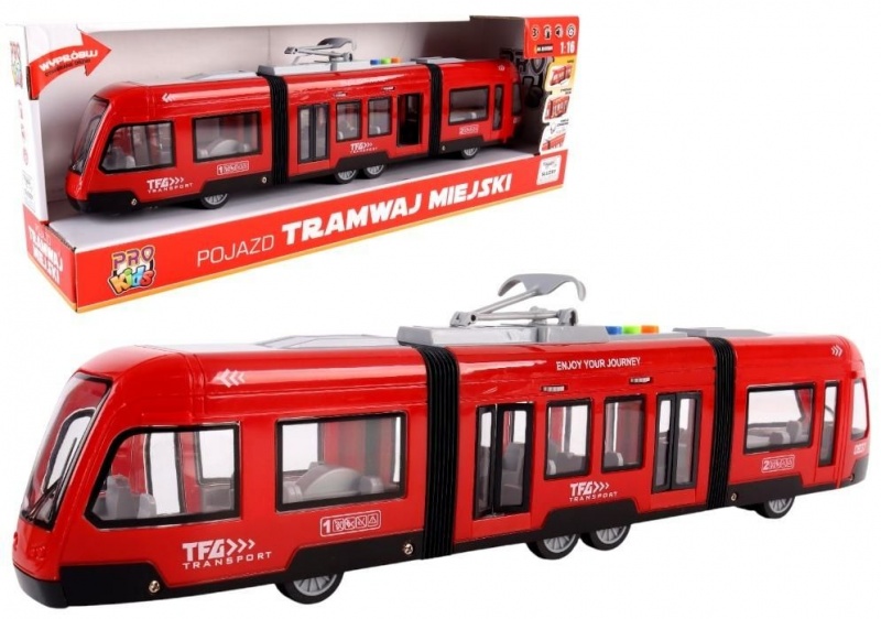 POJAZD TRAMWAJ MIEJSKI 1568, Pojazdy, Zabawki