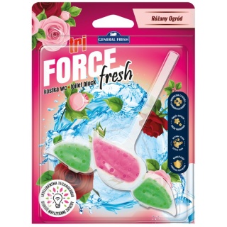 GENERAŁ WC KOSZYK TRI-FORCE FRESH BARW.R&Oacute;ŻA, Kostki i płyny do WC, Art. higieniczne i dozowniki