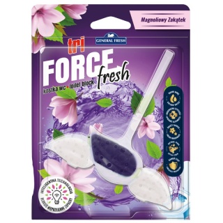 GENERAŁ WC KOSZYK TRI-FORCE FRESH BARW.MAGNOLIA, Kostki i płyny do WC, Art. higieniczne i dozowniki
