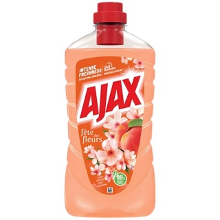 AJAX PŁYN DO CZYSZCZENIA 1L PEACH BLOS., Środki czyszczące, Art. higieniczne i dozowniki