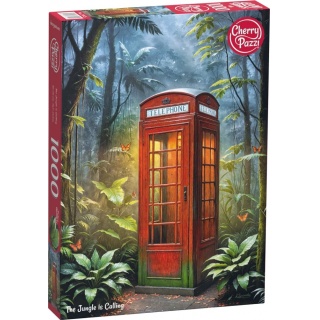 PUZZLE 1000 CHERRYPAZZI THE JUNGLE IS CALLING 1025, 1000 element&oacute;w, Puzzle