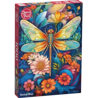 PUZZLE 1000 CHERRYPAZZI RAINBOW WINGS 31391, 1000 element&oacute;w, Puzzle