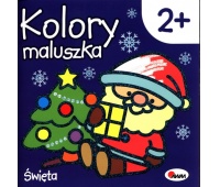 KOLORY MALUSZKA. ŚWIĘTA, Kolorowanki, Książeczki