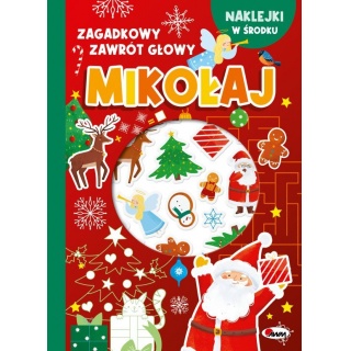 ZAGADKOWY ZAWR&Oacute;T GŁOWY MIKOŁAJ, Edukacyjne, Książeczki