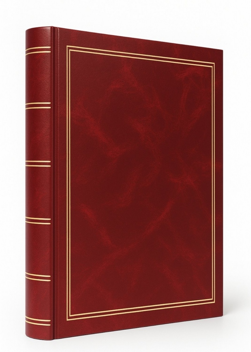 ALBUM 13x18/200 B57200S CLASSIC BURGUNDY, Albumy fotograficzne, Prezentacja