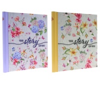 ALBUM SAMOPRZYLEPNY 23x28/40 DRS20 FLOWER STORY
