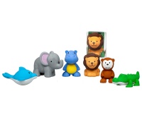 Gumka zwierzęta dżungli TRENDHAUS ER, mix kolor&oacute;w, Szkolne, Gadżety