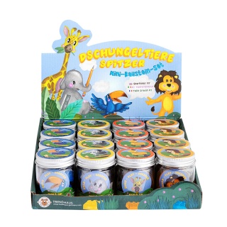 Temper&oacute;wka z klock&oacute;w TRENDHAUS T, zwierzęta w dżungli, mix kolor&oacute;w, Szkolne, Gadżety