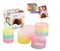 Tęczowa sprężyna TRENDHAUS FF, zestaw 3 szt., mix kolor&oacute;w, Gry i zabawki, Gadżety