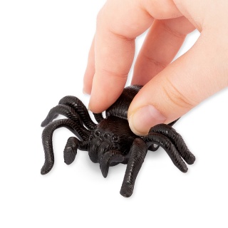 Nakręcany pająk TRENDHAUS ZZ, 6,5 &times; 6,5 cm, czarny, Gry i zabawki, Gadżety