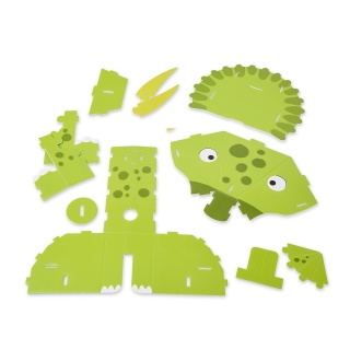 3D puzzle TRENDHAUS Animals, park dinozaur&oacute;w, mix kolor&oacute;w, Gry i zabawki, Gadżety