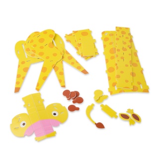 3D puzzle TRENDHAUS Animals, safari, mix kolor&oacute;w, Gry i zabawki, Gadżety