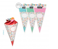 Szkolny rożek obfitości TRENDHAUS ABC Champions, składany, 35 cm, mix kolor&oacute;w, Szkolne, Gadżety