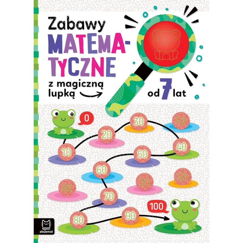 Zabawy matematyczne z magiczną lupką, od 7 lat, Edukacyjne, Książeczki