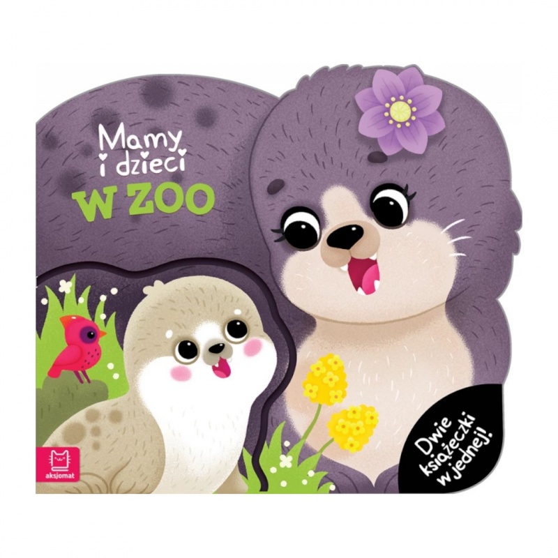 Mamy i dzieci w zoo. Dwie książeczki w jednej, Edukacyjne, Książeczki