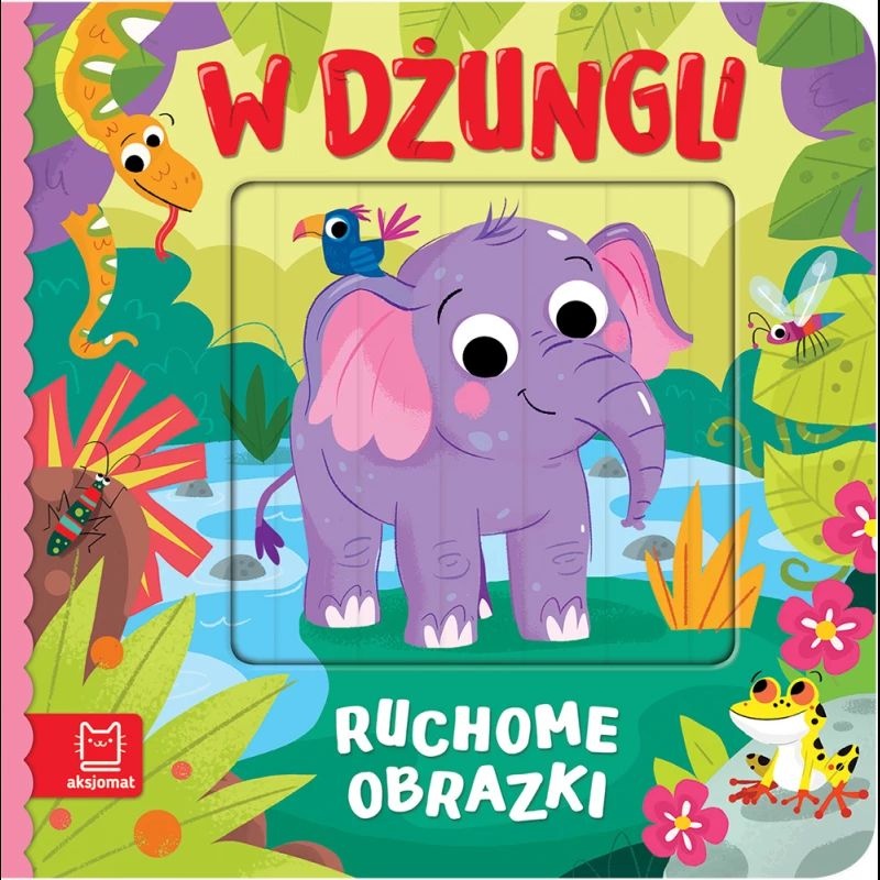 Ruchome obrazki. W dżungli, Do czytania, Książeczki