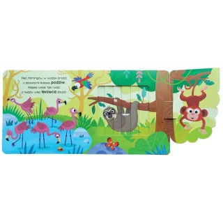 Ruchome obrazki. W dżungli, Do czytania, Książeczki