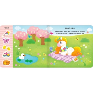 Jednorożce. Książeczka z magnesami, Edukacyjne, Książeczki