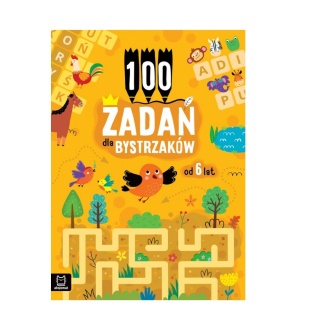 100 zadań dla bystrzak&oacute;w od 6 lat, Edukacyjne, Książeczki