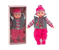 Lalka z polskim dźwiękiem 35cm 9797, Lalki, Zabawki