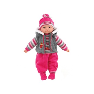 Lalka z polskim dźwiękiem 35cm 9797, Lalki, Zabawki