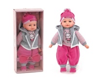 lalka z polskim dźwiękiem,35cm, PVCB BOX, Lalki, Zabawki