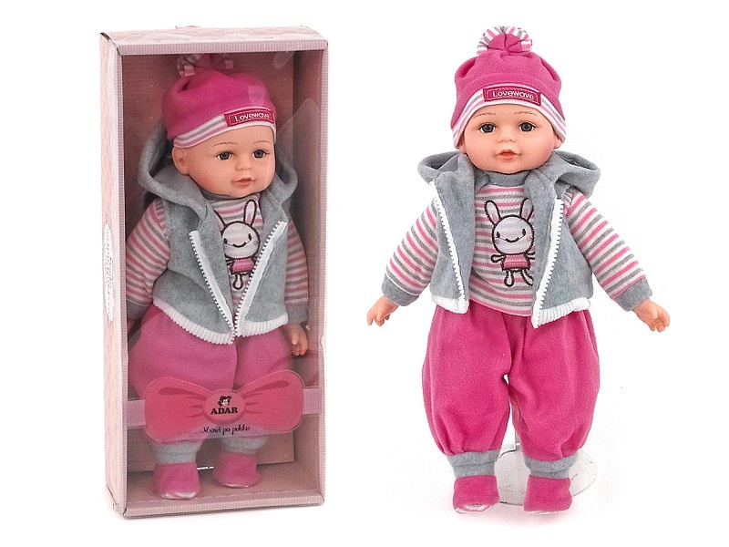 lalka z polskim dźwiękiem,35cm, PVCB BOX, Lalki, Zabawki